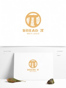 手工面包烘焙店logo