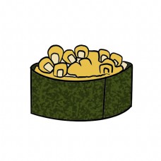 日式玉米粒寿司插图