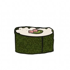 一块海苔寿司插图