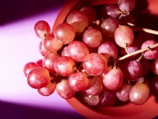 美味成熟葡萄排列