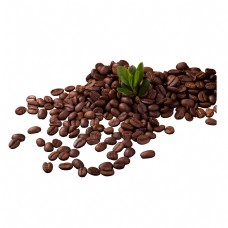 一堆咖啡原料咖啡豆