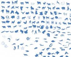 动物海洋动物矢量图