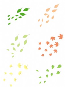 树木卡通叶子