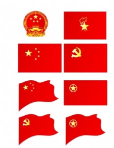 建党节背景党旗