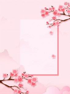 樱桃园樱花背景