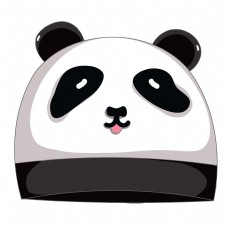 大熊猫婴儿帽子插图