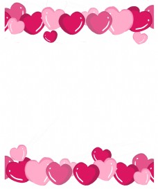 爱心的边框