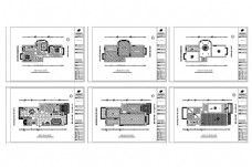 欧式风格两房户型CAD施工图