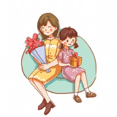 母亲节女儿给母亲鲜花套图系列五