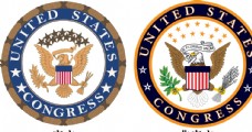美国国会标识Logo