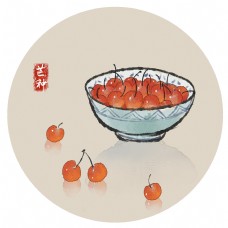 水果节芒种樱桃夏季水果24节气鲜果