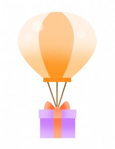 热气球装饰生日礼物
