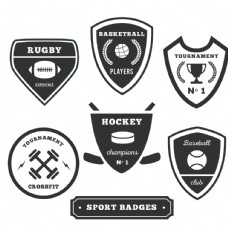其他设计体育足球徽章
