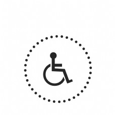 残疾人图标免抠图