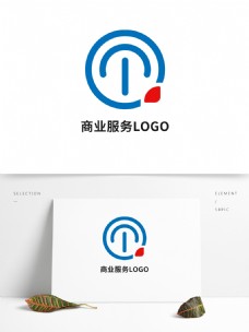 科技标识简约大气科技金融公司企业服务logo标识