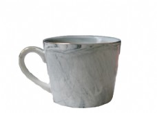 咖啡杯一个简约的陶瓷杯子