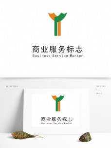 商业服务标志logo