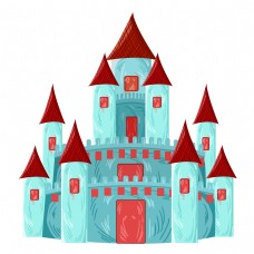 儿童游乐园城堡
