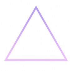 紫色创意几何三角形元素