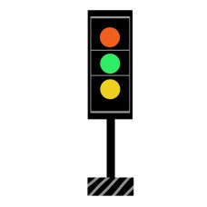 灯具交通工具红绿灯