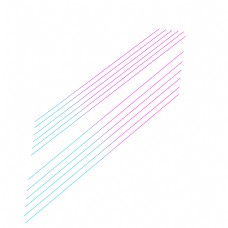 蓝紫色斜线组合