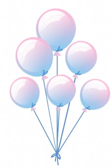 儿童节漂浮气球