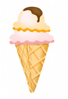 甜筒冰淇淋雪糕