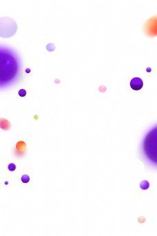 紫色漂浮圆点下载