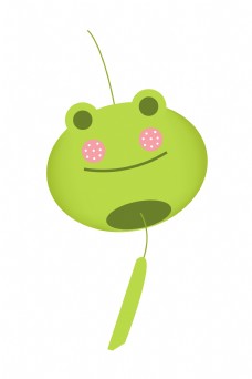 绿色青蛙风铃