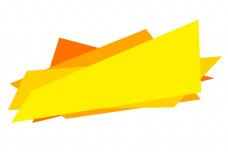 黄色拉条框装饰