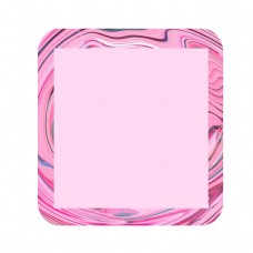 形色边框粉色少女心渐变梦幻迷幻正方形边框