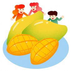 吃货美食夏季水果芒果