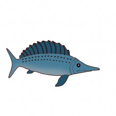 海洋动物海洋旗鱼动物