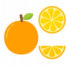 展板手绘橙子