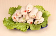 潮汕传统美食鱼册鱼饺
