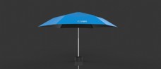 折叠雨伞外观设计3D模型stp