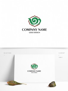 绿色茶叶logo设计