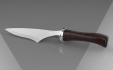 3D设计精致刀具设计匕首设计3D模型stp格式