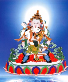 如来佛像金刚萨埵双身像