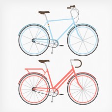 其他设计复古自行车徽章
