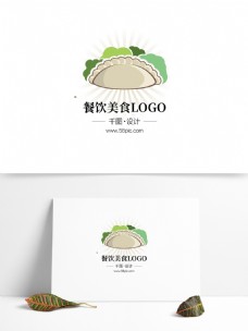 餐饮元素餐饮行业美食小吃饺子店logo饺子元素