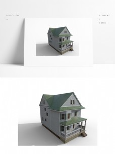 现代别墅模型带贴图