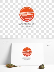 餐饮业简洁高端时尚标识logo通用设计