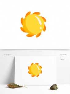太阳矢量卡通元素