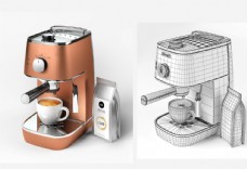 其他设计咖啡机3D模型