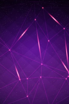 网络科技网络区块链科技蓝紫色背景