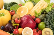健康饮食新鲜果蔬组合