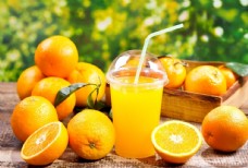 橙柑橘果汁橙汁橙汁饮品